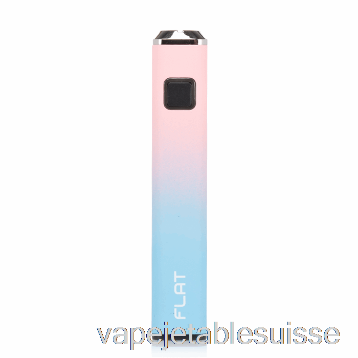 Vape Suisse Batterie Yocan Flat 510 Bleu Rose